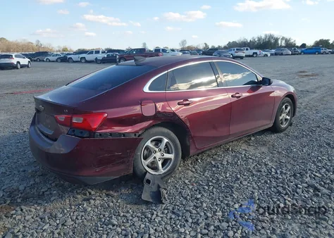 2016 Chevrolet Malibu 1Fl z USA, uszkodzony, nr VIN 1G1ZC5ST8GF245082